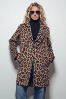 Leopard Statement Coat