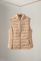 Lightweight Quilted Vest - Cozy Layering Piece- 5 Colors