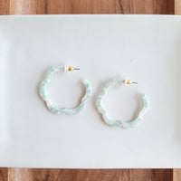 Posey Hoops - Aquamarine