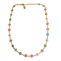 Daisy Multicolor Choker