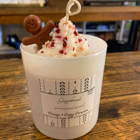 Mini latte candles