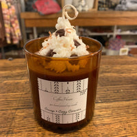Mini latte candles