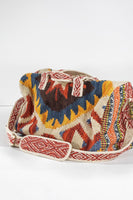 *Ruggine* Hand weaving Boho chic duffel