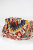 *Ruggine* Hand weaving Boho chic duffel