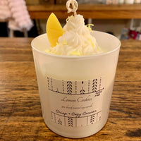 Mini latte candles