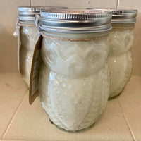 White Owl Premium 15oz Hand Poured Soy Candle