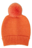 Solid Color Knit Beanie with Pom