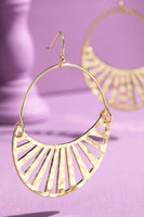 Crescent Filigree Earrings