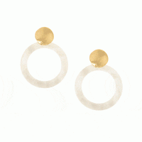 Natural Resin Post Hoop