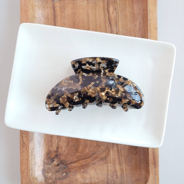 Candace Hair Claw - Black & Bronze