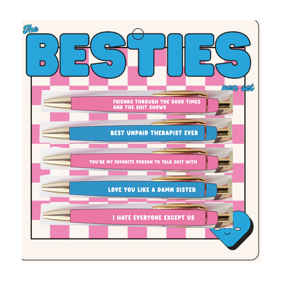 Besties Pen Set (funny, gift) (Copy)
