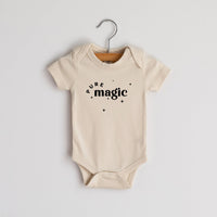 Cream Pure Magic Organic Baby Bodysuit