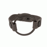 Leather Tear Drop Circle Bracelet