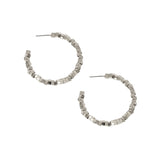 Nugget Hoop Post Earring