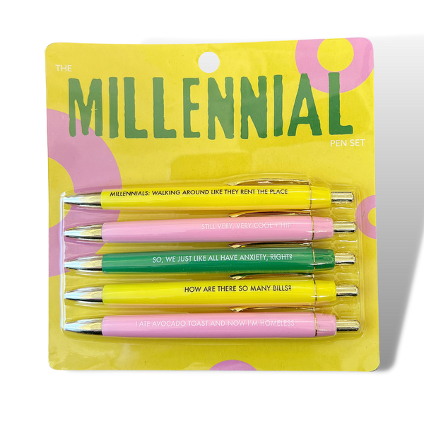 Millennial Pen Set (funny)