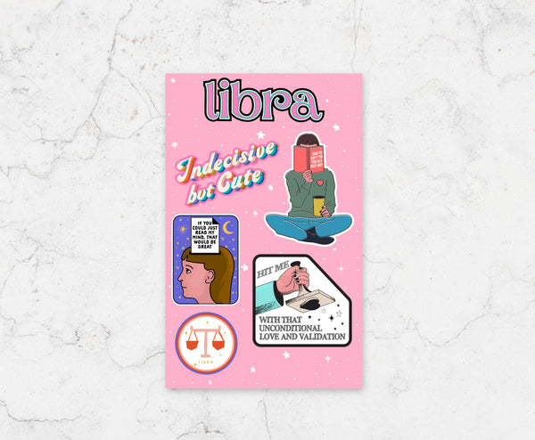 Libra Sticker Sheet