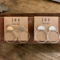 Half Circle Hoop Earring