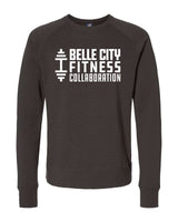 Belle City Ripple Front Raglan sleeve sweatshirt