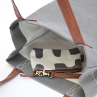 Waxed Ash Market Tote