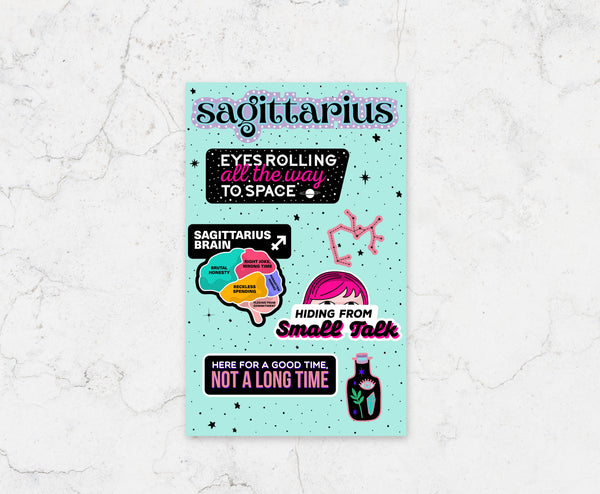 Sagittarius Sticker Sheet