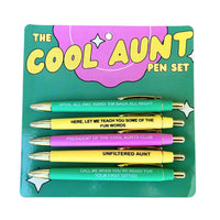 Cool Aunt Pen Set (funny, gift, family)