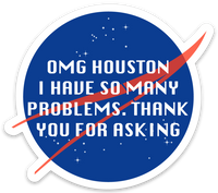Omg Houston Sticker
