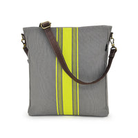 Crossbody Sling, Mod Stripe Lime/Ash