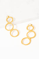 Ohana Gold Dangle Earrings | 18k Gold Plating