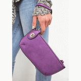 Mini Wristlet Clutch - Solids